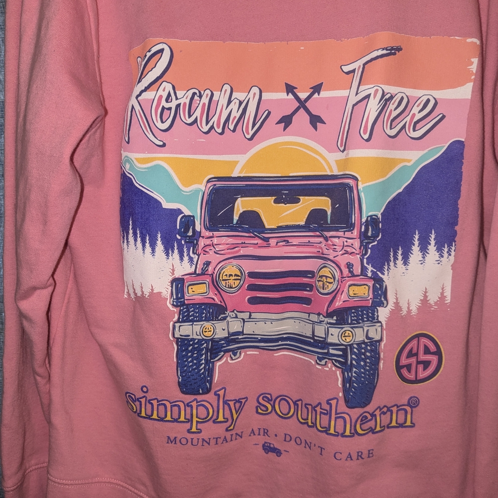 Simply Southern Pink Graphic Sweatshirt